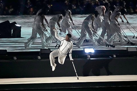 2024 Paris Paralympics, Opening Ceremony: South African dancer Musa Motha performs